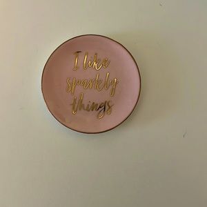 Glass ring/ earring holder